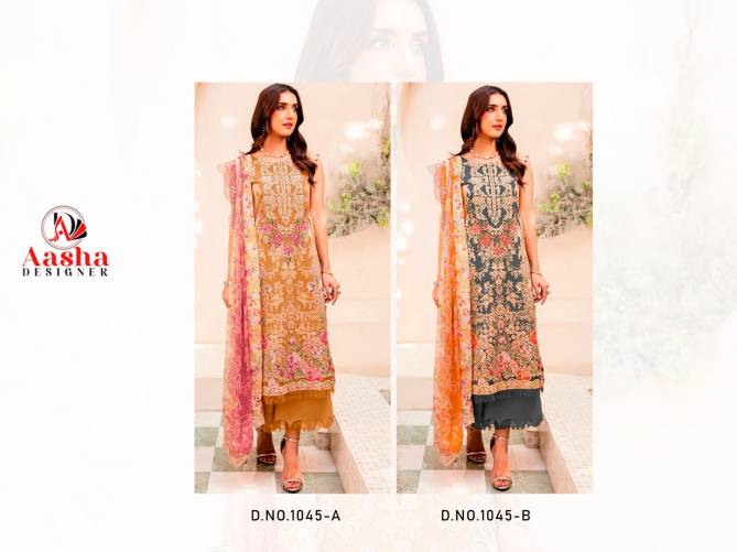 Needle Wonder Vol 2 By Aasha Mal Mal Cotton Pakistani Suits Wholesale Market In Surat
